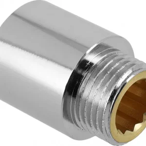 Bonfix Kraanverlengstuk - gepolijst verchroomd 3/4" x 20 - binnendraad x lengte (mm) - volgens DIN 3523 Gratis Retour