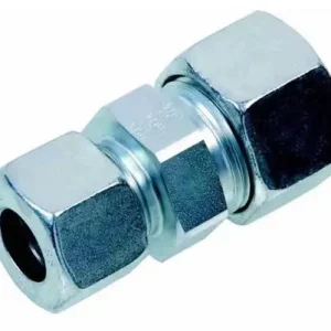 Alleen Vandaag Snijringkoppeling - Rechte Verbindingskoppelingen - Verloopkoppeling - Inclusief Moer en Snijring - GR 16/12 S