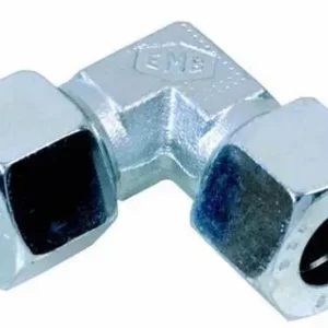 Aanbieding Snijringkoppeling - 45gr & 90gr Koppelingen - Haakse Verbindingskoppeling - Inclusief Moer en Snijring -W 12 S