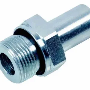 Ambachtelijk Snijringkoppeling - Inschroefkoppelingen - Pijpstuk - BSP - Inclusief Moer en Snijring -PS 28 LR/WD