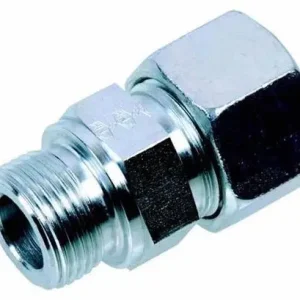 Authentiek Snijringkoppelingen - Inschroefkoppelingen - Inschroefkoppeling - Metrisch - Inclusief Moer en Snijring - GE 20 SM 27X2