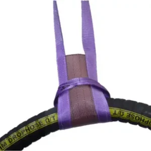 Veilige Betaling Nylon Hosesling - 90 mm - Paars - voor 4" slang