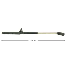 Bestseller Dubbele spuitlans LD9 - L= 1090 mm - RVS - Regeling in zijgreep en bovenknop