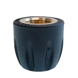 Wartelmoer - Messing/Kunststof - Zwart - M18x1,5 Hoge Kwaliteit