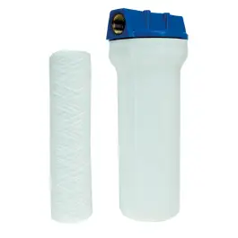 Laatste Kans Waterfilter 9" - Wit - Inclusief 10 micron(mu) touwpatroon
