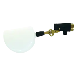 Messing vlotter ST8 met kunststof drijver - 1/2" bi Handgemaakt