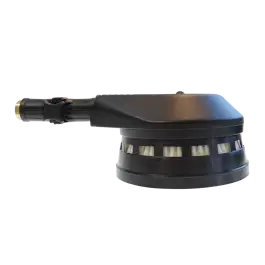 Roterende wasborstel met kniegewricht ST21 - Nylon wit Uitverkoop