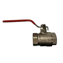 Kogelkraan 1" binnendraad - RVS hendel Dagaanbieding