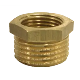 Wereldwijde Verzending Verloopring - Messing - 1/2" bu x 1/4" bi