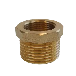 Verloopring - Messing - 1" bu x 3/4" bi Ambachtelijk