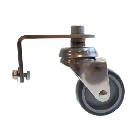 Must-Have Zwenkwiel met RVS beugel - Ø60mm