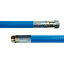 Rioolslang met rioolnozzle en eindmarkering NW5 - Blauw Trendy