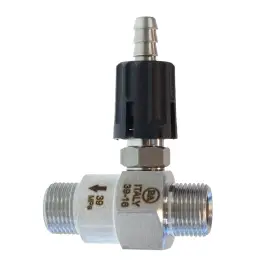 Chemie injector met knop - RVS Gecertificeerd