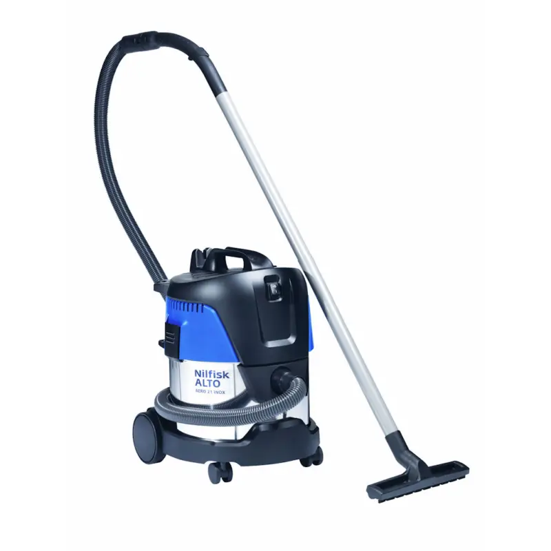 Nilfisk Aero 21-01 PC INOX Nat- en droogzuiger Op = Op