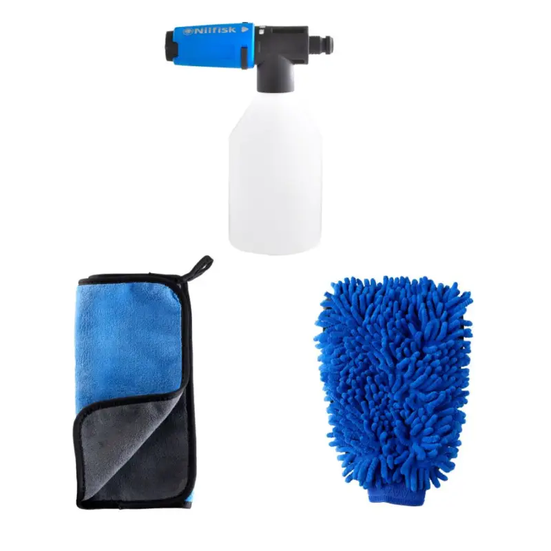 Speciale Aanbieding Nilfisk Kit ( towel + washing glove + super foam sprayer)