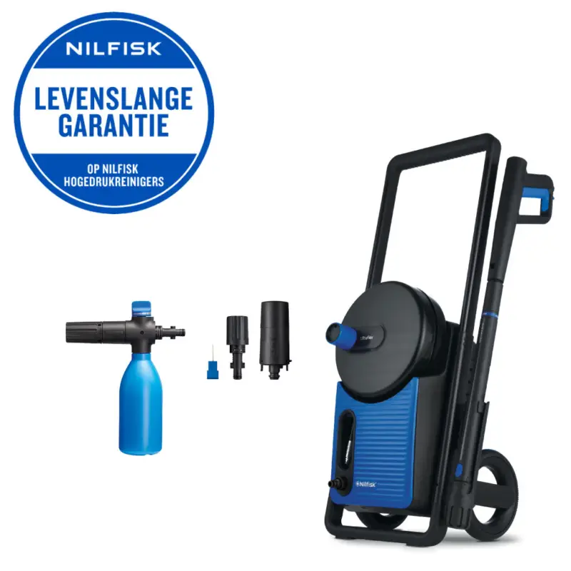 Op = Op Nilfisk Excellent 160-10 Hogedrukreiniger