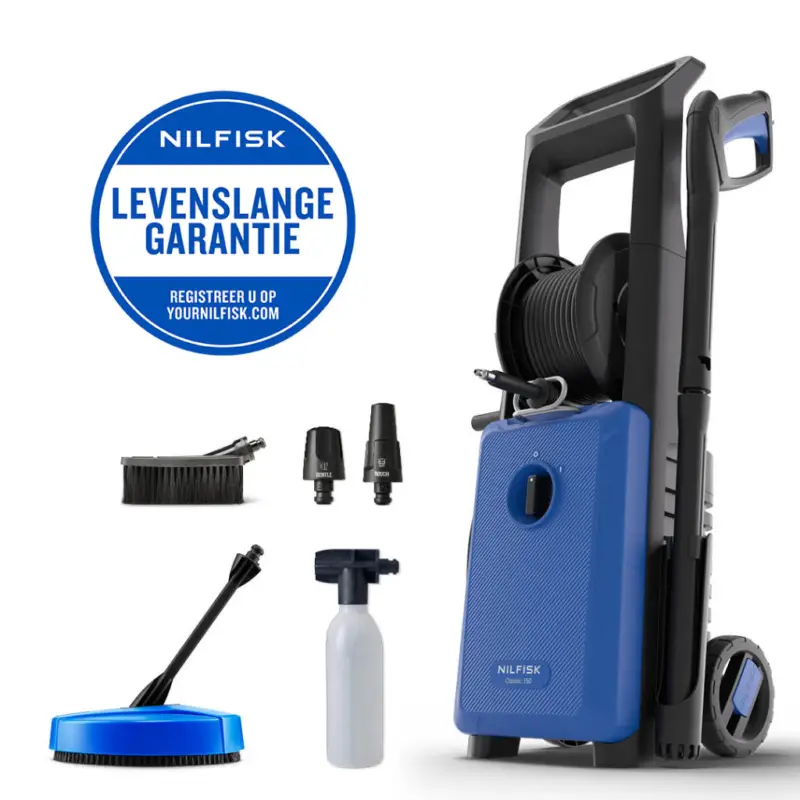 Gratis Retour Nilfisk Classic 150-8 Home Hogedrukreiniger