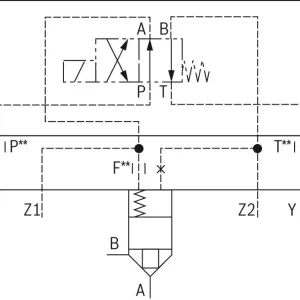 Korting Bosch Rexroth Logiek-deksels LFA25WEMA-7X/