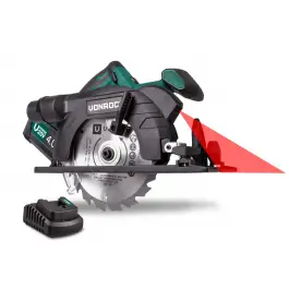 Beperkte Voorraad Accu cirkelzaag 20V - 150mm - 4.0Ah| Incl. accu en snellader