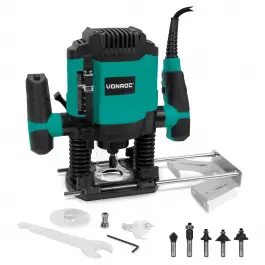 Bovenfrees 1200W – 6-8mm | Incl. 6-delige freesset Exclusief