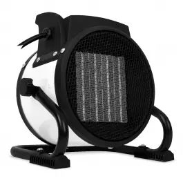 Exclusief Elektrische ventilatorkachel 1000W/2000W – keramisch - wit