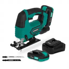 Accu Decoupeerzaag 20V | Incl. 2x 2.0Ah Accu en snellader Direct Beschikbaar