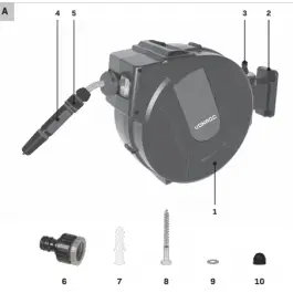 Limited Edition Wall bracket and shaft - HR502XX