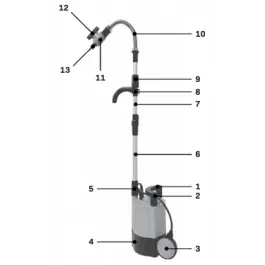 Professioneel Pipes including hanging hook - SP509AC