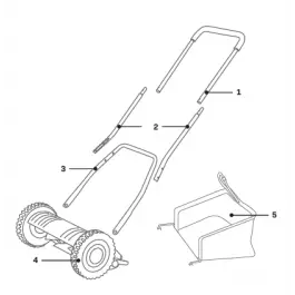 Handle assembly complete - LM507XX Must-Have