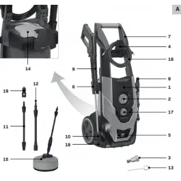 Shop Nu Unlock button - PW503AC / PW506AC