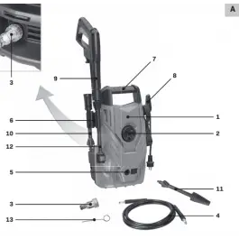 Gun and cable holder - PW507AC Direct Verzonden
