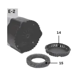 Sponge filter - SP509AC Beperkte Voorraad