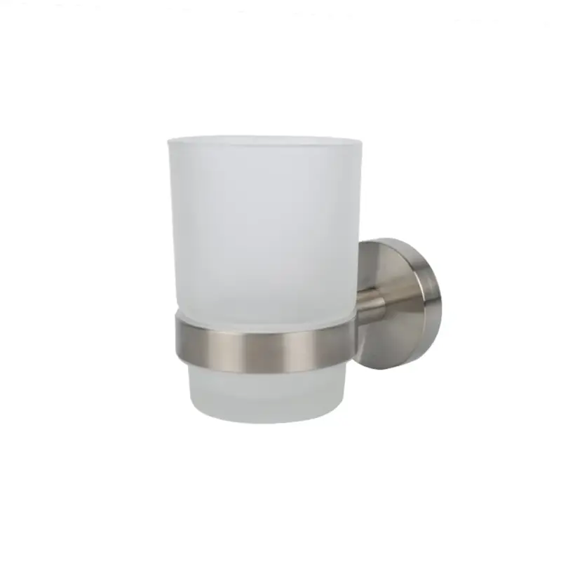 Alleen Vandaag AquaVive bekerhouder glas en satijn