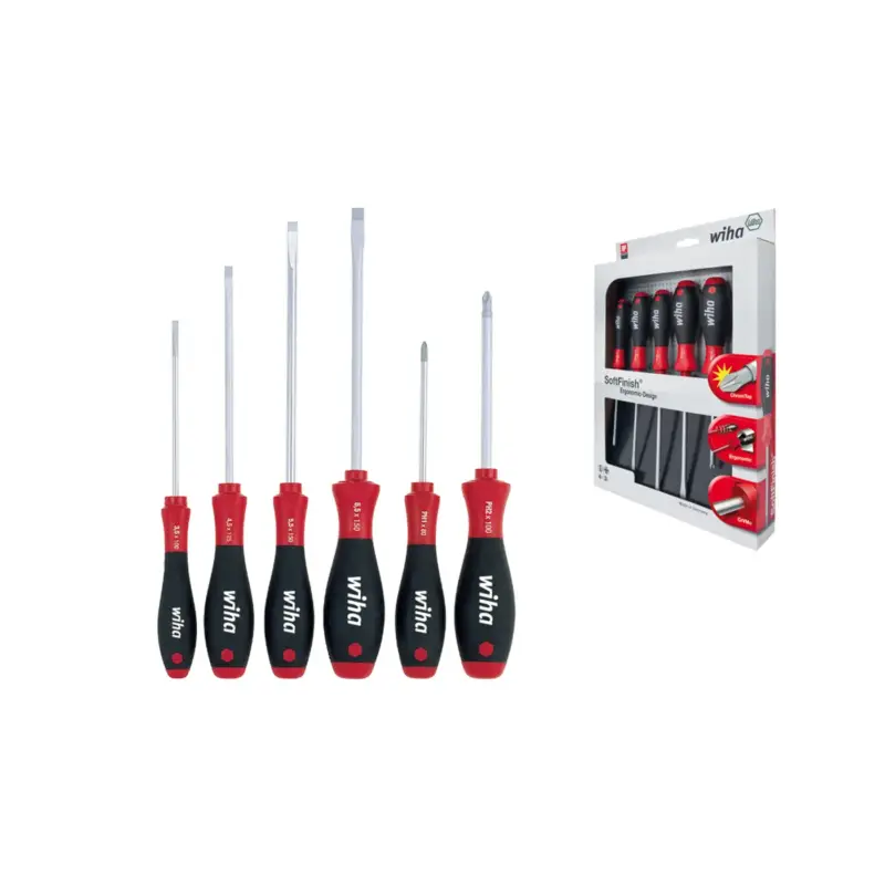 Wiha schroevendraaierset 6 stuks ph en plat Betaalbaar