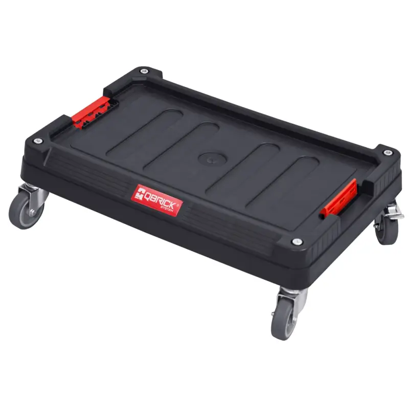 Alleen Vandaag Qbrick Transportroller System Two - 59,5x39,5cm - 100kg - Kunststof - Modulair