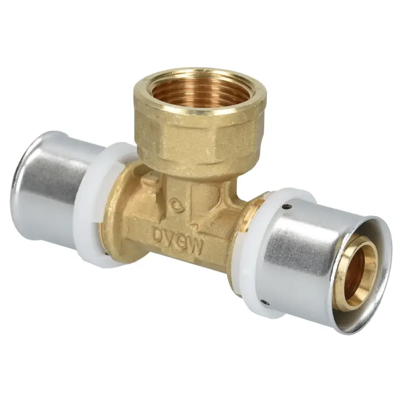 Hete Deal Sanivesk meerlagen Pers T-stuk 26mmx3/4"Fx26mm