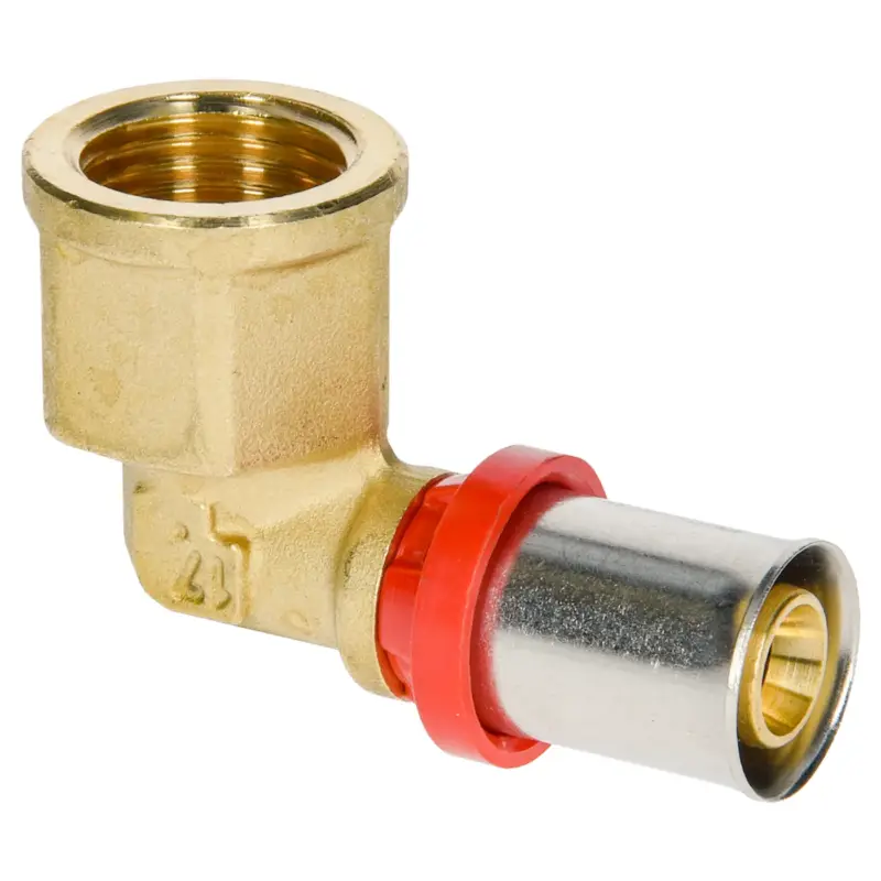 Direct Verzonden Sanivesk meerlagen Pers knie overgang 16mmx1/2"F