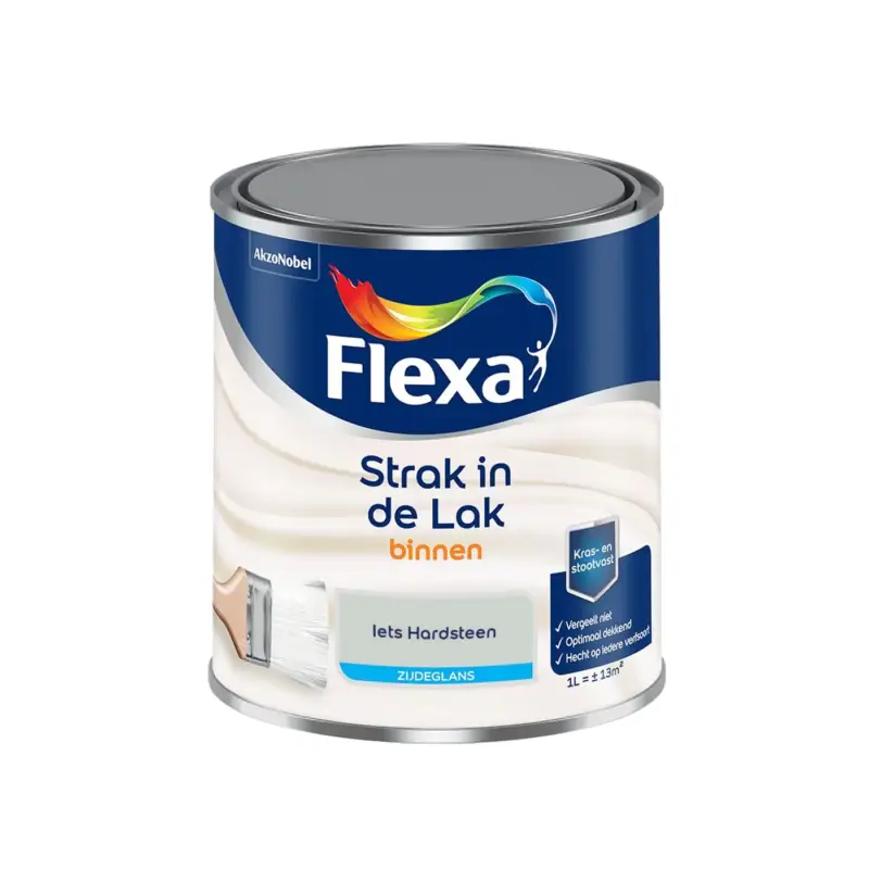 Voordeelprijs Flexa - Strak In De Lak Binnenlak Zijdeglans - Iets Hardsteen - Meng - 1 L