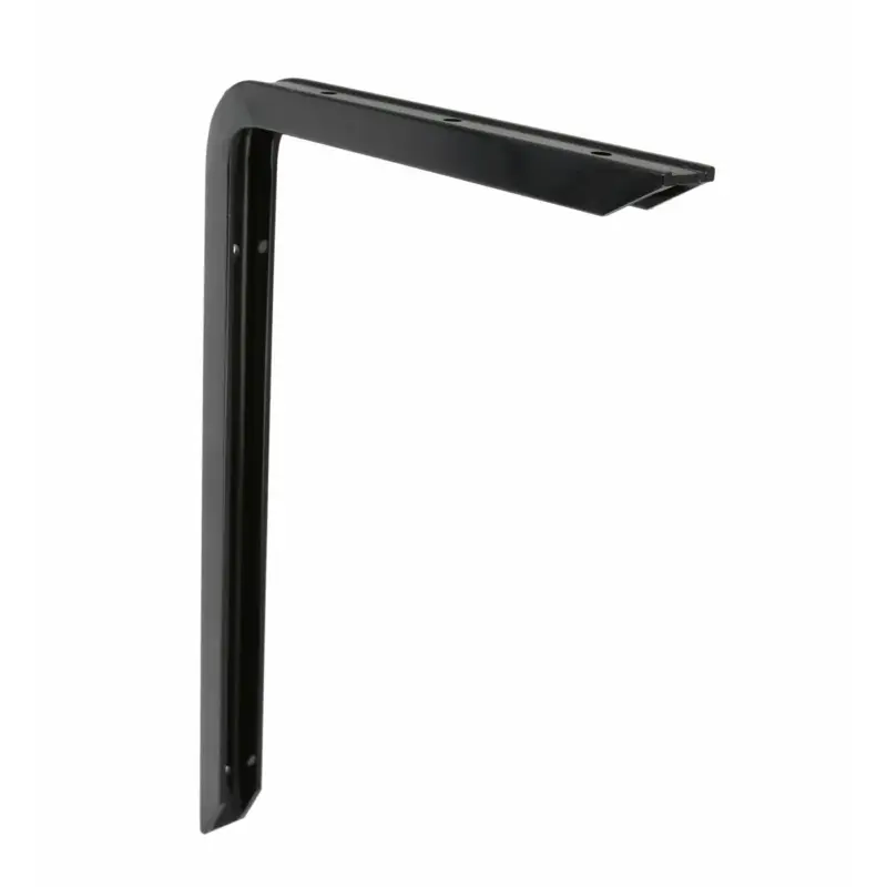 Amig Plankdrager/steun - Aluminium - Zwart - H300 X B200 Mm Uitverkoop