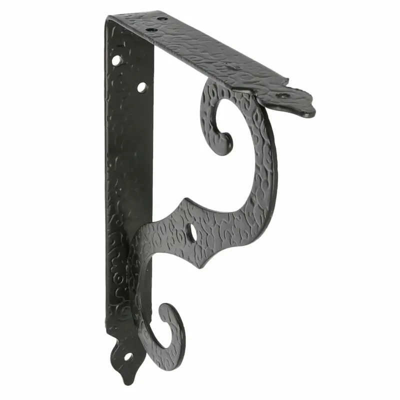 Actieprijs Amig Plankdrager/steun - Metaal - Zwart - H150 X B115 Mm