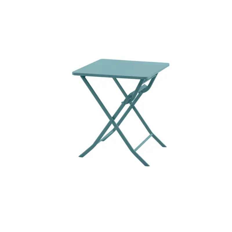 Voordeelprijs Central Park Bistrotafel Stacy - Staal - Oceaanblauw - Inklapbaar
