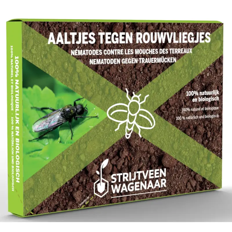 Alleen Vandaag Strijtveen & Wagenaar Aaltjes tegen Rouwvliegjes 100m² - Varenrouwmug Bestrijden