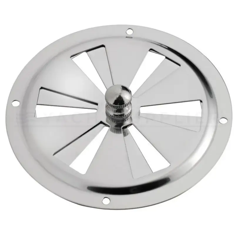 Ventilatierooster Rvs Afsluitbaar Ø125mm Laatste Kans
