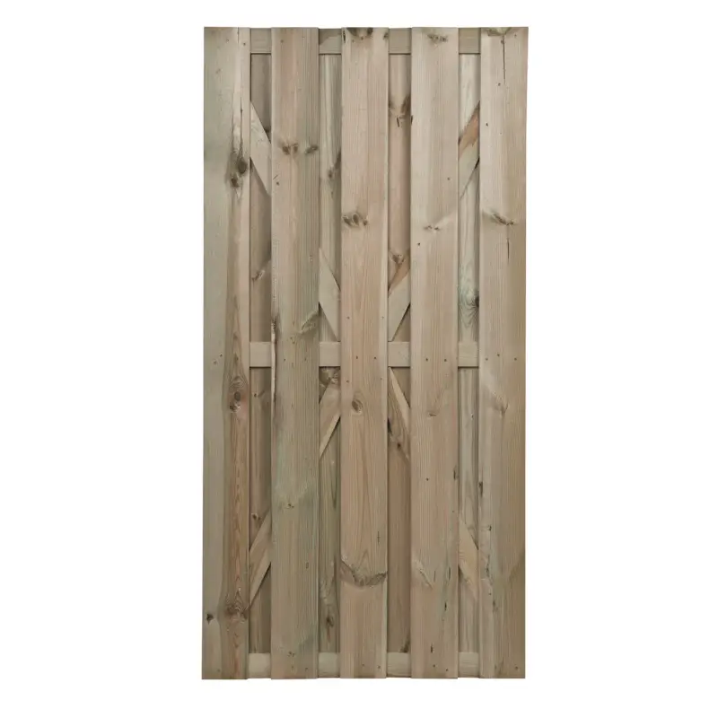 Tuinpoort Privacy - Grenen - Geïmpregneerd - 90x180cm Trendy