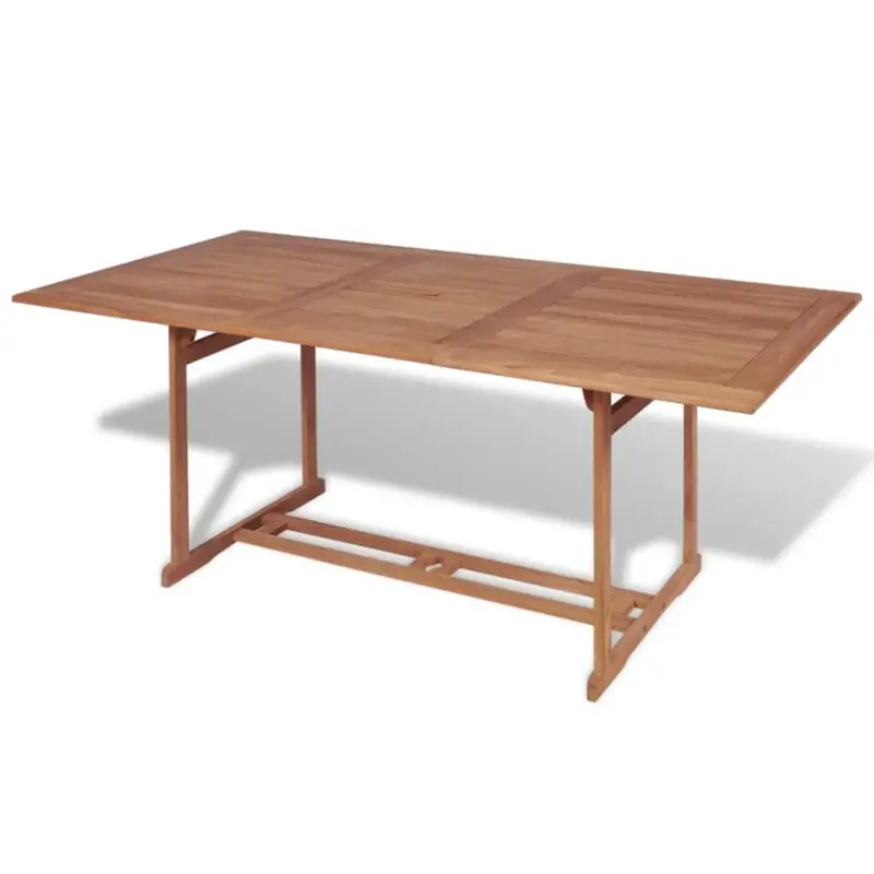 Vidaxl Eettafel 1 Bruin 180 X 90 X 75 Cm Tuintafel Favoriet