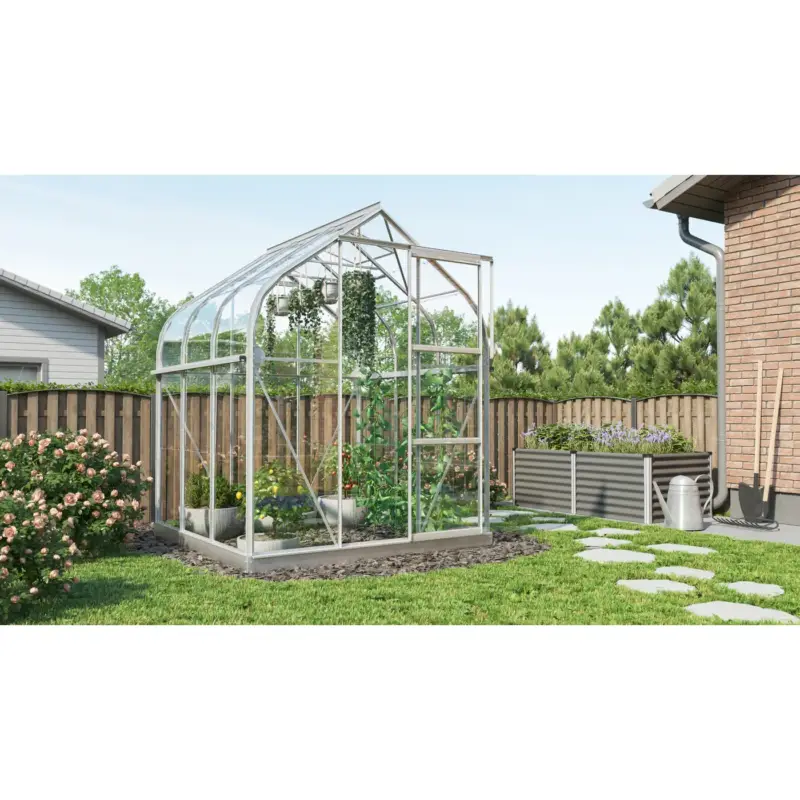 Voordeelprijs Vitavia Tuinkas Orion 3800 - Veiligheidsglas 3mm - Aluminium - 202x195x231cm