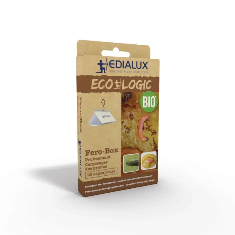 Veilige Betaling Edialux Fero-Box Pruimenmot Val - 1 Stuk