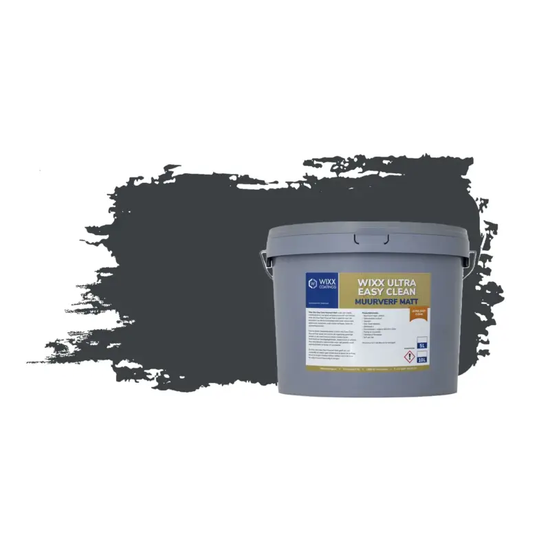 Wixx Ultra Easy Clean Matt 5L | RAL 7016 Antracietgrijs Gereduceerde Prijs