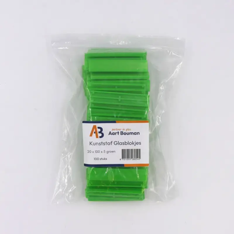 Aart Bouman Glasblokjes 20x5 Mm 100 Stuks Snelle Levering