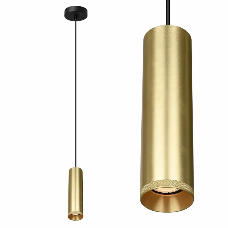 Artdelight Hanglamp Milano 1 Lichts 25cm Mat Goud Korting